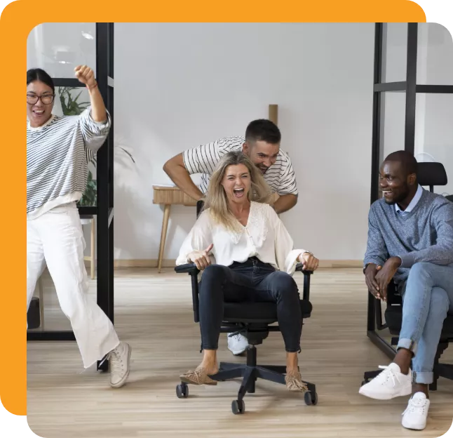 Office movers relocating furniture