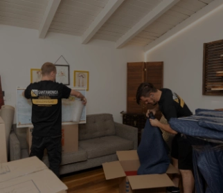 Movers loading a truck