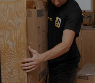 Movers posing for a photo